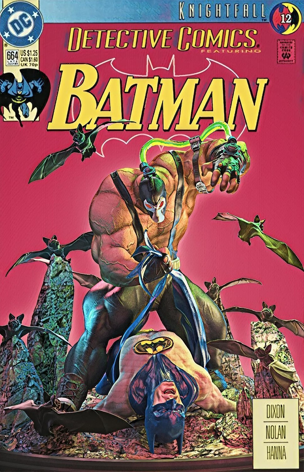 Bane VS Batman Knightfall Tribute from DC