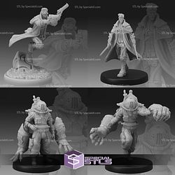 March 2022 Set 45 - Steam Constructs Epic Miniatures