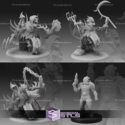 March 2022 Set 45 - Steam Constructs Epic Miniatures