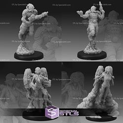 March 2022 Set 45 - Steam Constructs Epic Miniatures