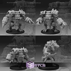 March 2022 Set 45 - Steam Constructs Epic Miniatures