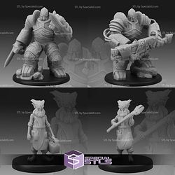 March 2022 Set 45 - Steam Constructs Epic Miniatures