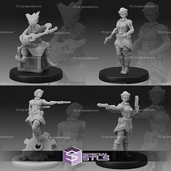 March 2022 Set 45 - Steam Constructs Epic Miniatures