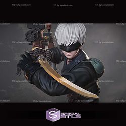 9S NieR Automata STL Printer Files