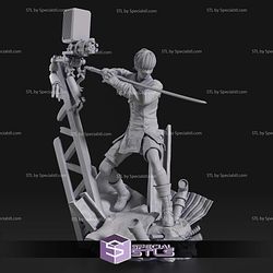 9S NieR Automata STL Printer Files