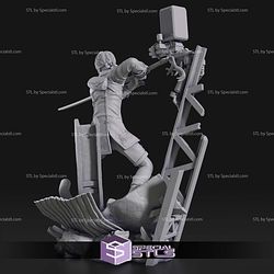 9S NieR Automata STL Printer Files