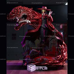 Alucard Blood Smile Hellsing STL Printer Files