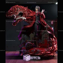 Alucard Blood Smile Hellsing STL Printer Files