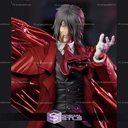 Alucard Blood Smile Hellsing STL Printer Files