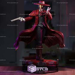 Alucard Blood Smile Hellsing STL Printer Files