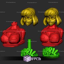 Basic STL - April O Neil Bust