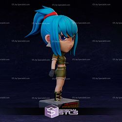 Chibi Leona King of Fighter STL Printer Files