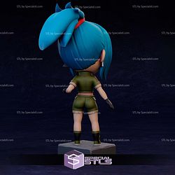 Chibi Leona King of Fighter STL Printer Files