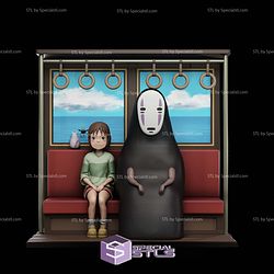 Chihiro Kaonashi Spirited Away STL Printer Files