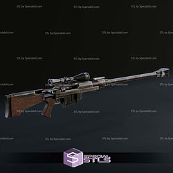 Cosplay STL Files Fallout Anti-Materiel Rifle