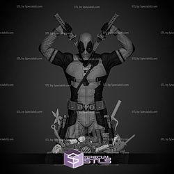 Deadpool 2024 Bust STL Printer Files