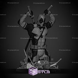 Deadpool 2024 Bust STL Printer Files