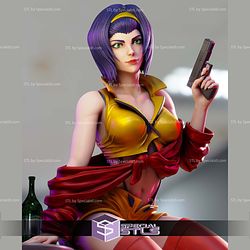 Faye Valentine and Wine STL Printer Files