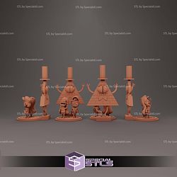 Gravity Falls Diorama STL Printer Files