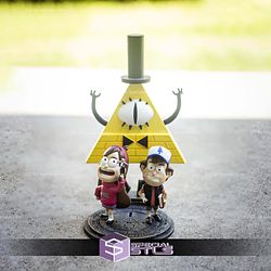 Gravity Falls Diorama STL Printer Files