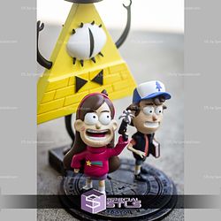 Gravity Falls Diorama STL Printer Files