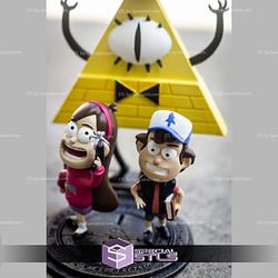 Gravity Falls Diorama STL Printer Files