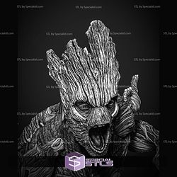 Groot Comics Bust STL Printer Files