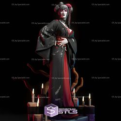 Hikari the goth Geisha STL Printer Files