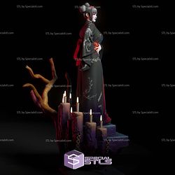 Hikari the goth Geisha STL Printer Files