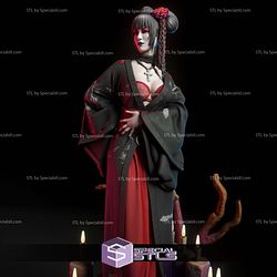 Hikari the goth Geisha STL Printer Files