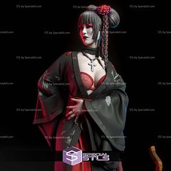 Hikari the goth Geisha STL Printer Files