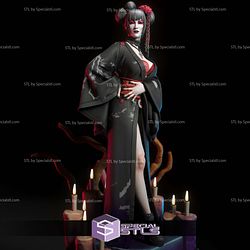 Hikari the goth Geisha STL Printer Files