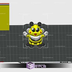 Boo Bees Color 3D Print