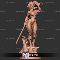 Cheetara Basic Pose Digital STL Files