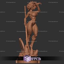 Cheetara Basic Pose Digital STL Files