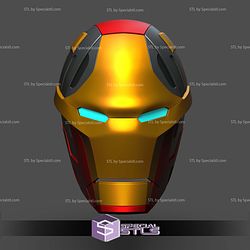 Cosplay STL Files Iron Man Model 72 Helmet