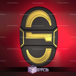 Cosplay STL Files Sentry Belt Buckle Thunderbolts