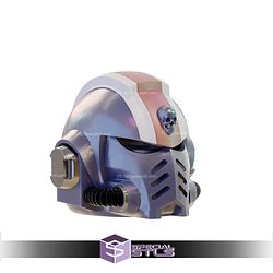 Cosplay STL Files Space Marine 2 Tactical Helmet