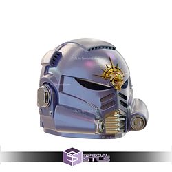 Cosplay STL Files Space Marine Heavy Helmet