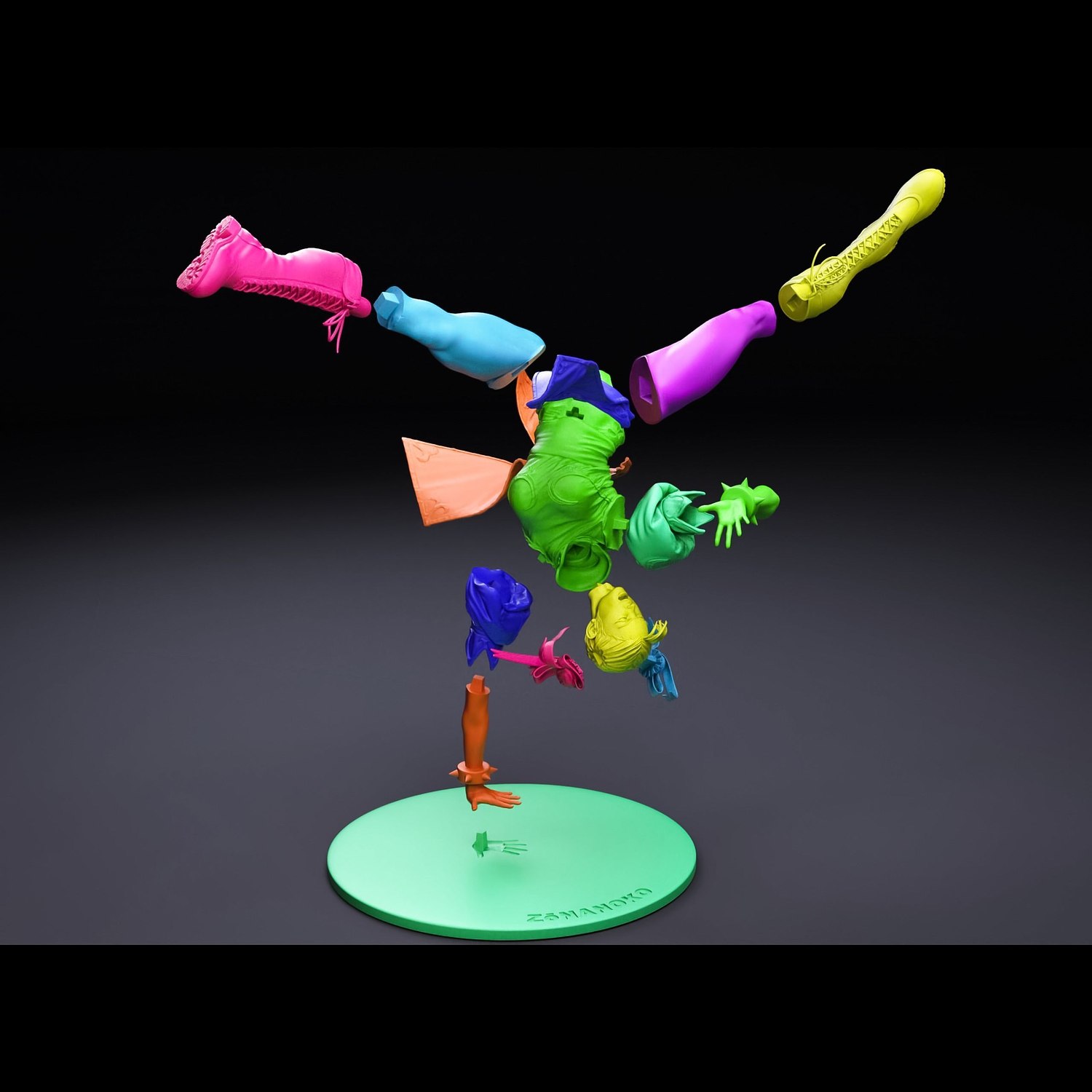 Chun-Li Spinning Bird Kick Fan Art