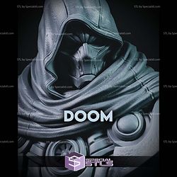 Doctor Doom Iron Doom Bust Digital STL Files