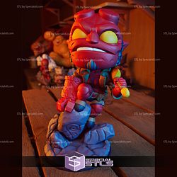 Hellboy Chibi Digital STL Files