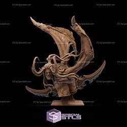 Illidan Stormrage Bust in Battle Digital STL Files