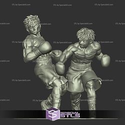 Ippo vs Takeshi Hajime no Ippo Digital STL Files