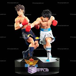 Ippo vs Takeshi Hajime no Ippo Digital STL Files