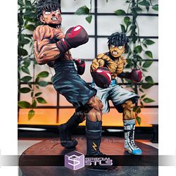 Ippo vs Takeshi Hajime no Ippo Digital STL Files