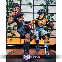 Ippo vs Takeshi Hajime no Ippo Digital STL Files