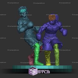 Ippo vs Takeshi Hajime no Ippo Digital STL Files