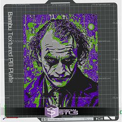 Joker Hueforge Color 3D Print