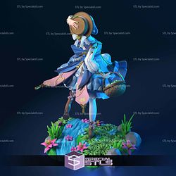 Kamisato Ayaka Flower Base Digital STL Files